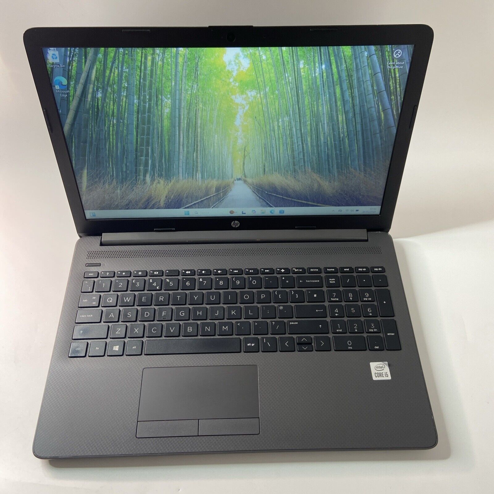 HP 250 G7 15.6" Notebook -intel Core i5-1035G1 8GB RAM 256GB SSD Windows 11 Pro