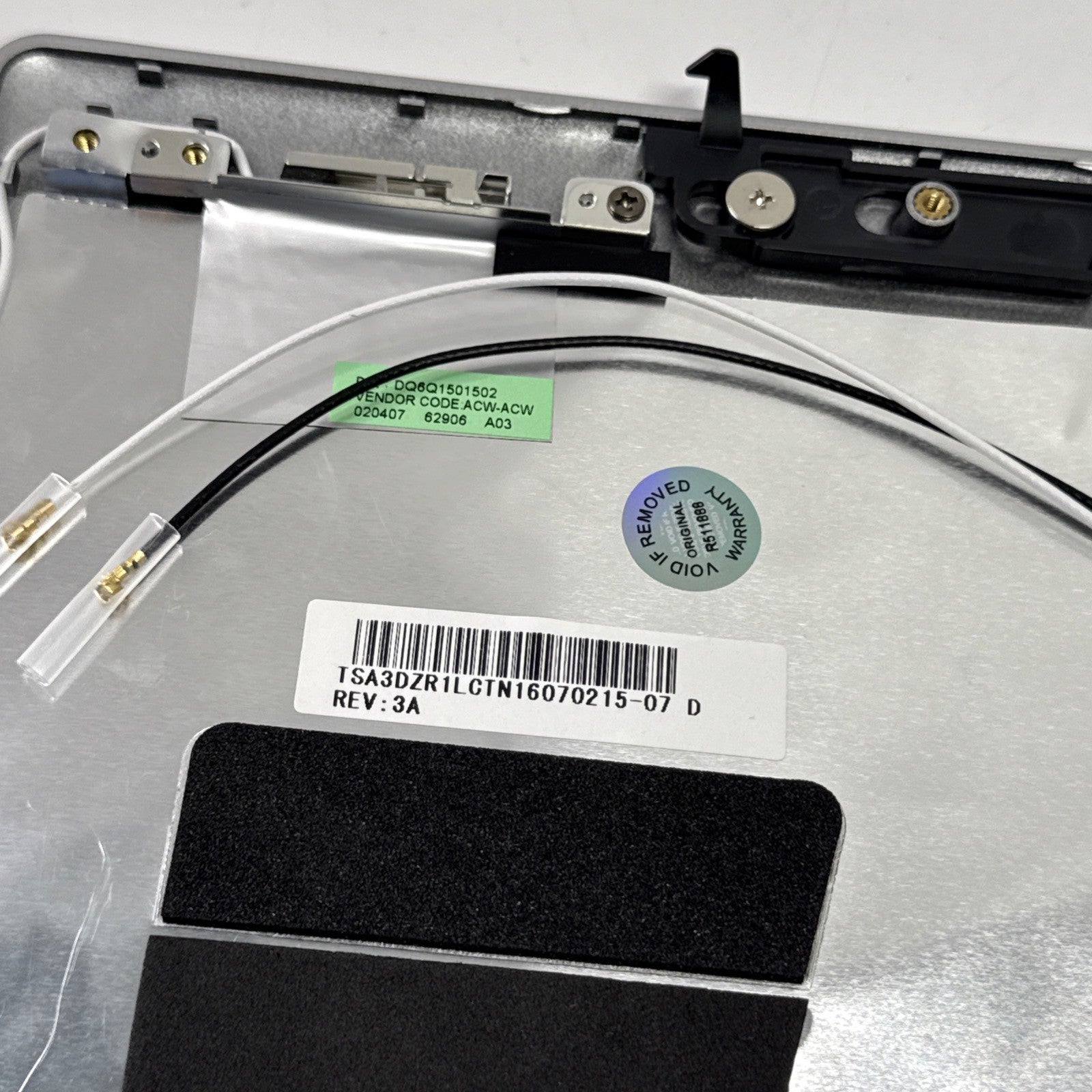 Acer Travelmate 4310 LCD Top Back Lid Cover 60.AEK07.003 Black *NEW*