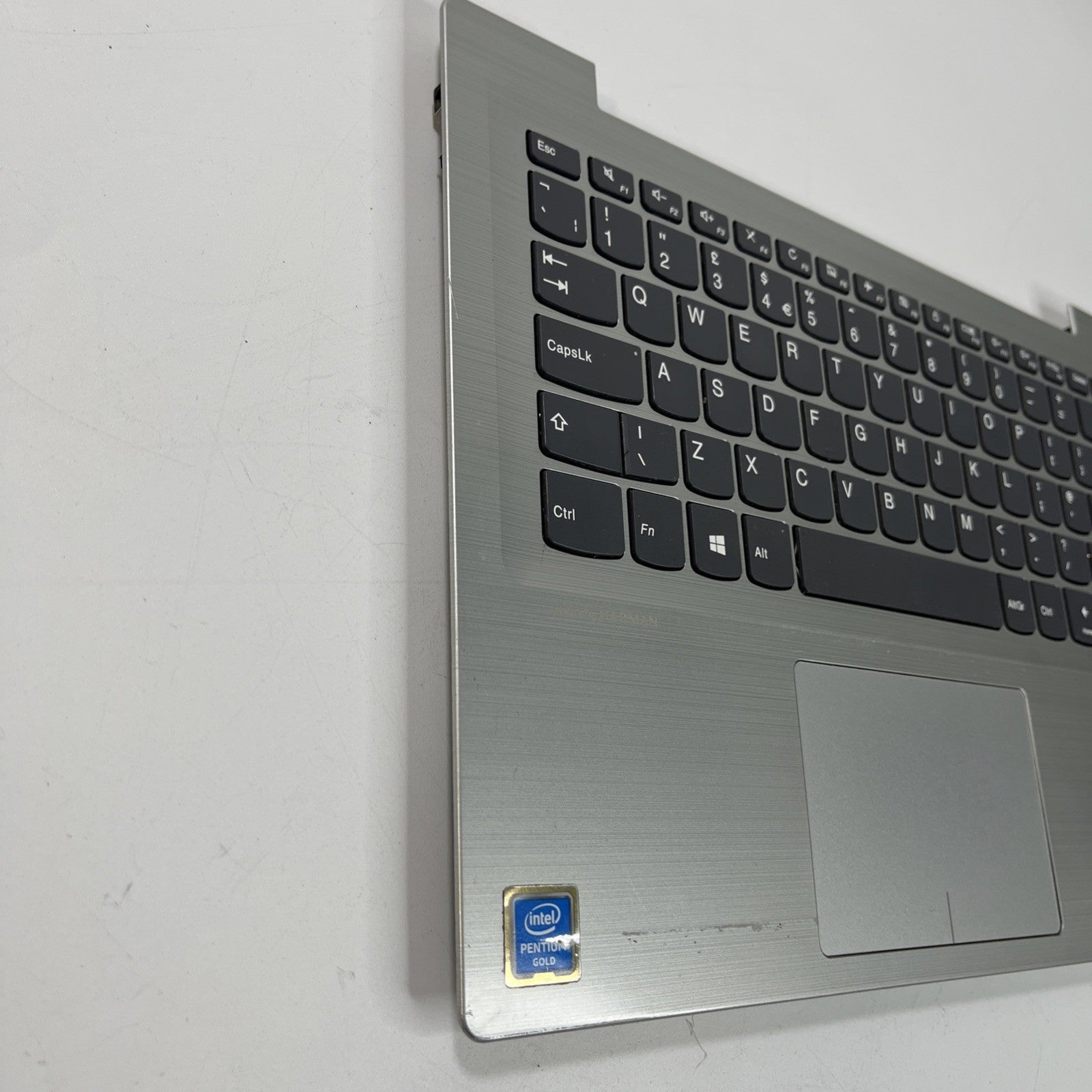 Genuine Silver Lenovo IdeaPad 320S-14IKB Palmrest Keyboard, Touchpad & Speakers.