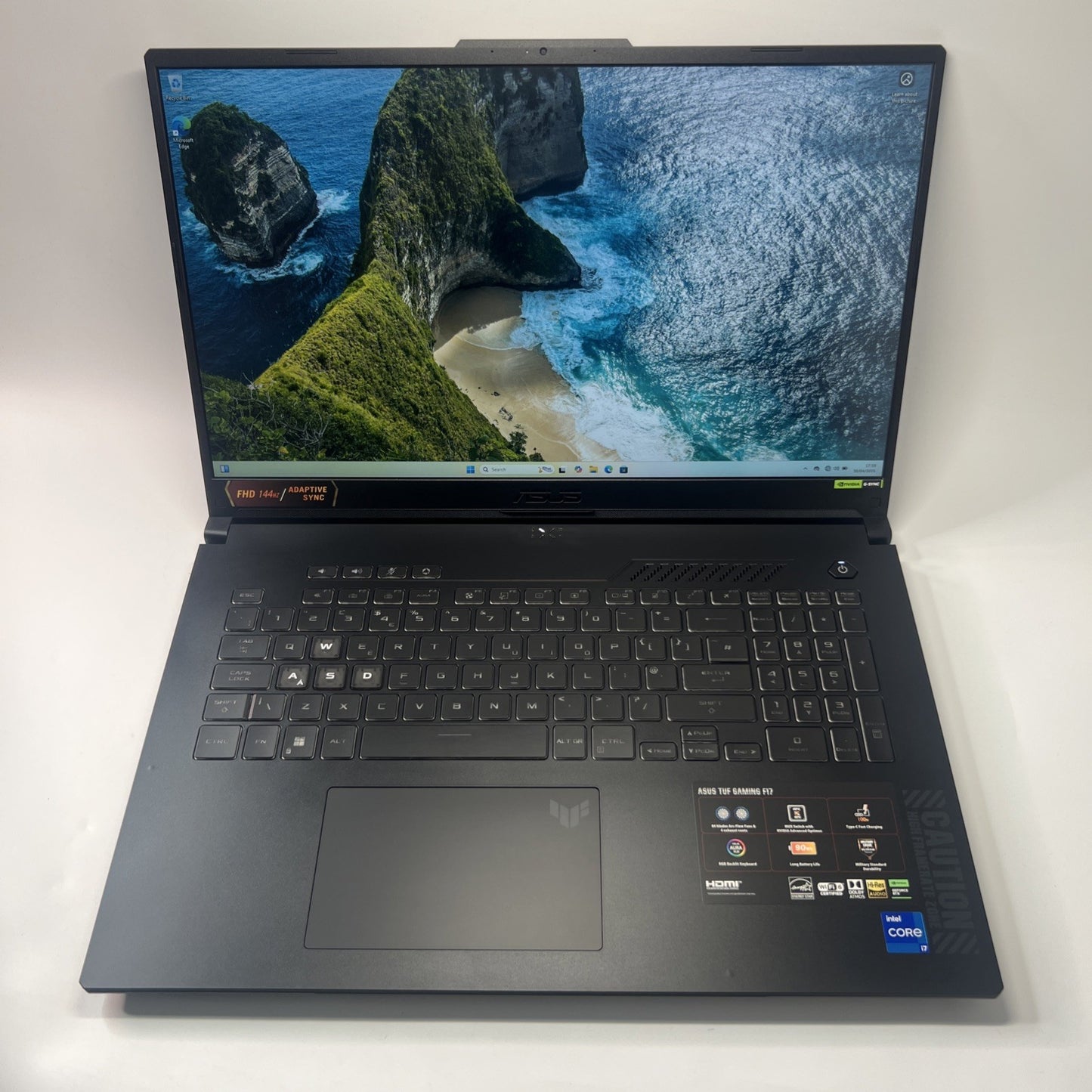 ASUS TUF Gaming F17 Gaming Laptop Intel i7-13620H RTX 4070 16GB RAM 1TB SSD