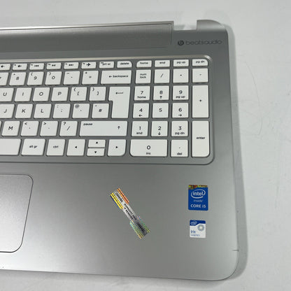 Genuine Silver Hp Pavilion 15-P189SA Palmrest ,keyboard&  Touchpad EAY1400304042