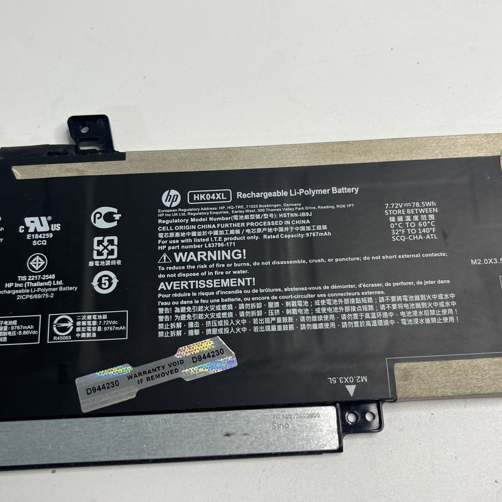 Genuine Battery HP Elitebook X360 1030 1040 G7 G8 HK04XL