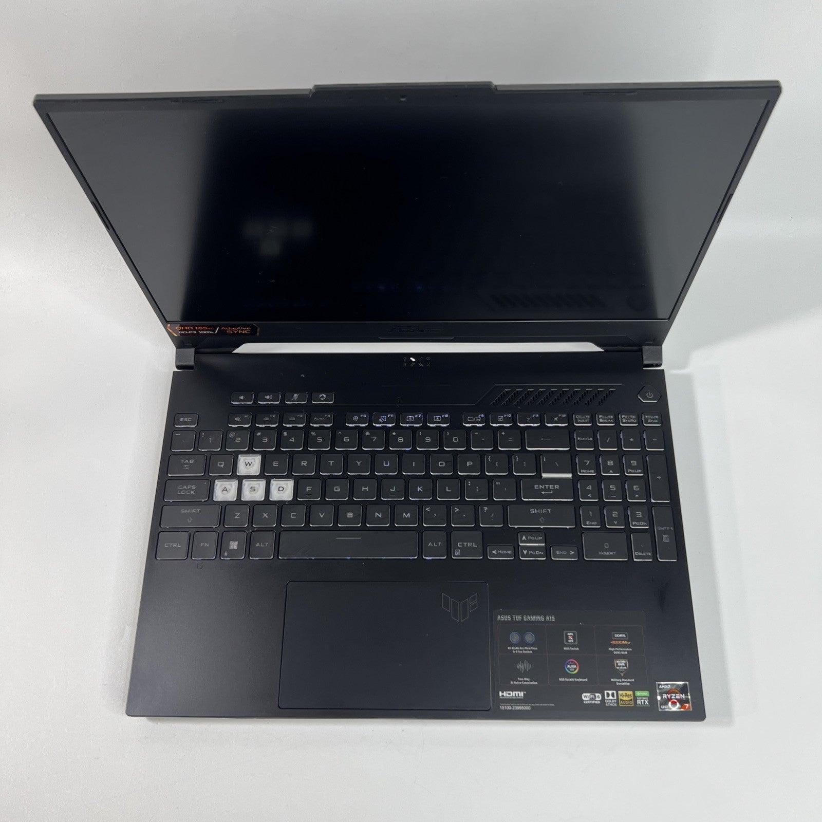 ASUS TUF A15 Gaming Laptop AMD Ryzen 7-6800H RTX 3070 16GB RAM 512GB SSD