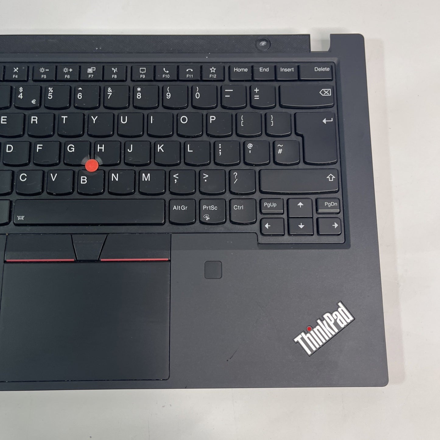 Genuine Black Lenovo ThinkPad P14s Gen 2 Complete Palmrest Uk Keyboard PK471000