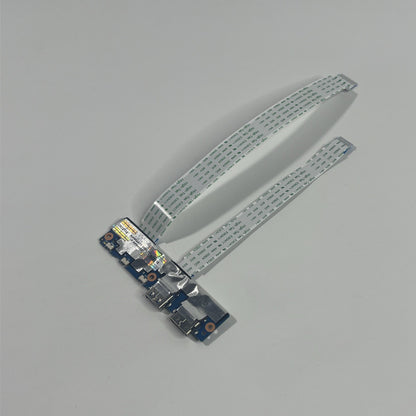 Lenovo IP Flex 3 Chrome 15IJL7 USB Port I/O Board Power Board & Cable 5C50S25310