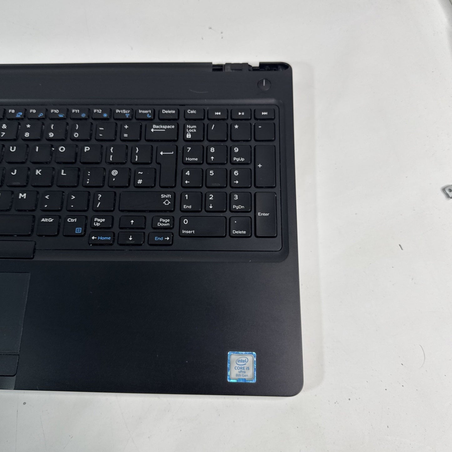 Genuine Dell Latitude 5590 Palmrest,speaker & Keyboard I Key Missing