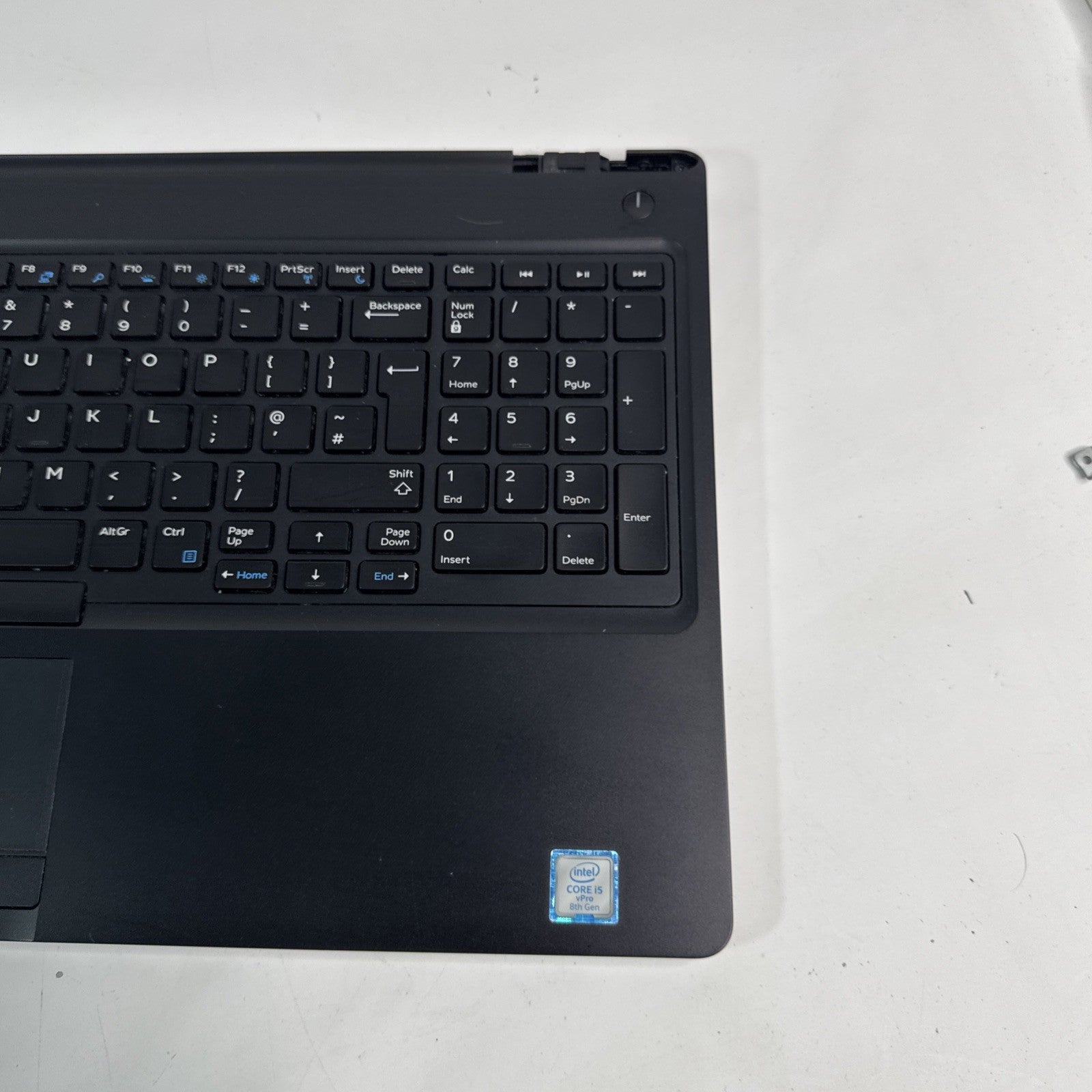 Genuine Dell Latitude 5590 Palmrest,speaker & Keyboard I Key Missing