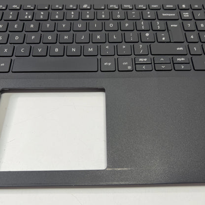 Genuine Dell Inspiron 3505 Palmrest Assembly UK Keyboard 033HPP (SMALL CRACK)