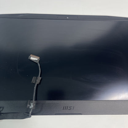 Genuine Black MSI Katana GF66 12UE Complete Top Lid And Screen Assembly #G C
