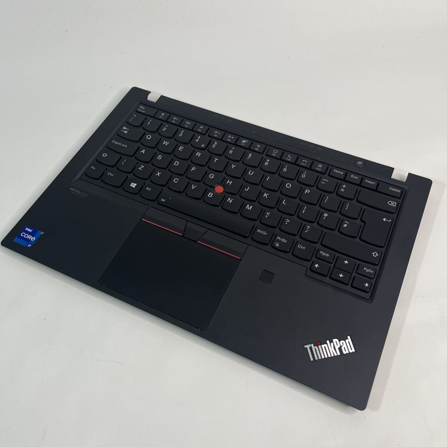Genuine Black Lenovo ThinkPad P14s Gen 2 Complete Palmrest Uk Keyboard PK471000