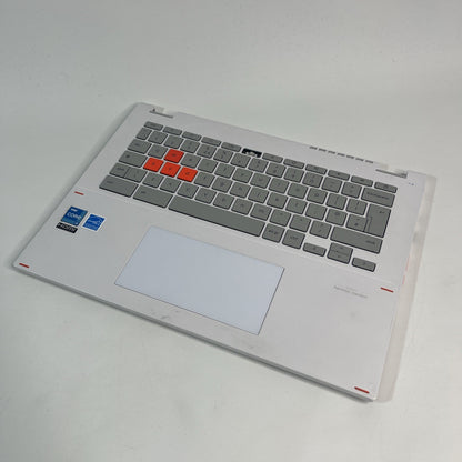 ASUS Chromebook Flip 14 CX34  CX3401FBA Complete Palmrest Assembly UK Keyboard
