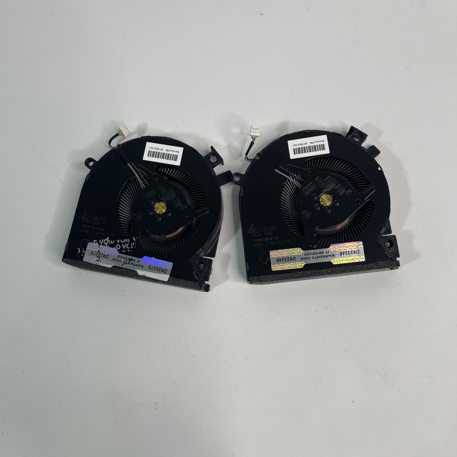 Genuine Black HP Victus 15-fa1003sa Cpu & GPu Cooling Fans N17902-001