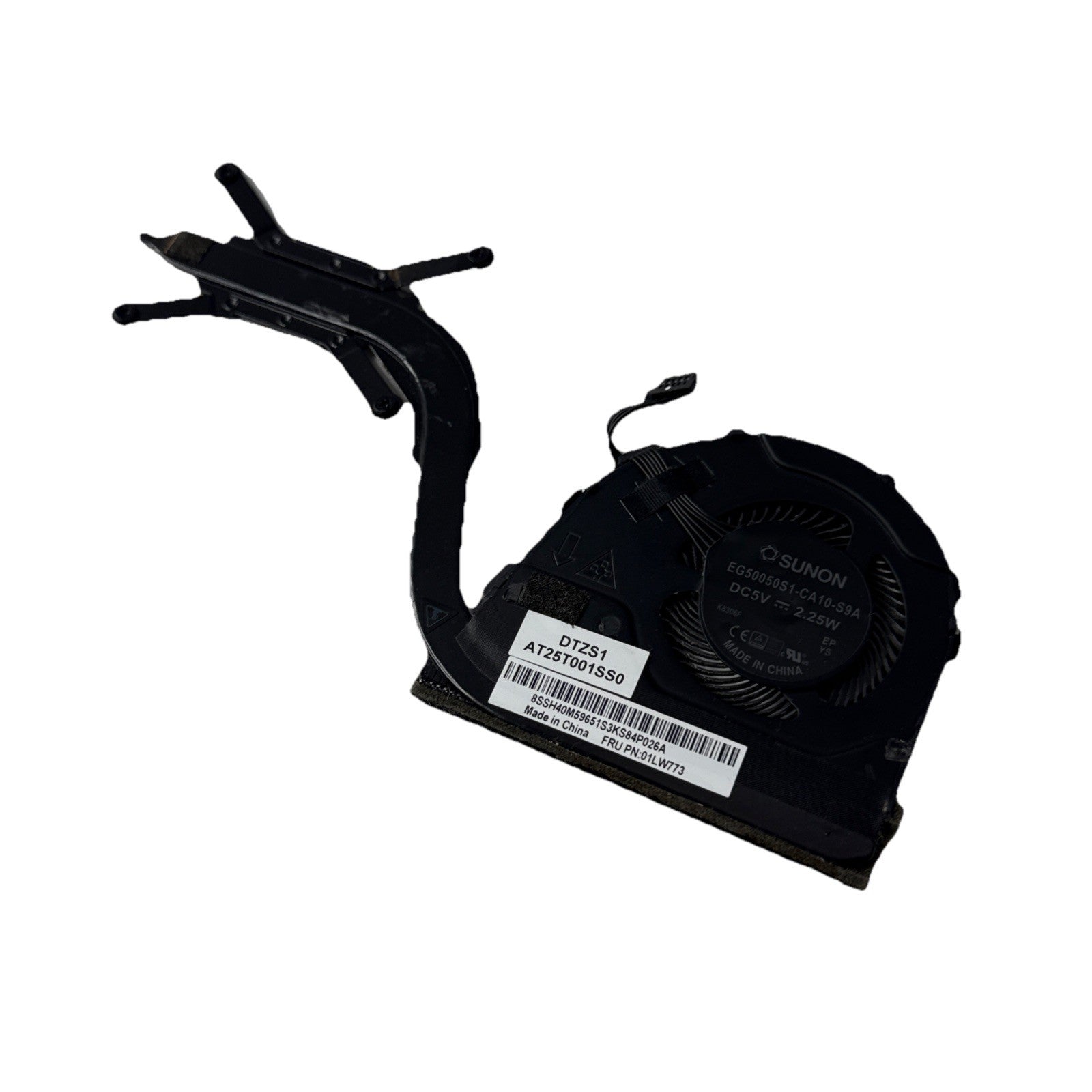 Genuine Lenovo Thinkpad Yoga 370 Heatsink and Fan 01LW773