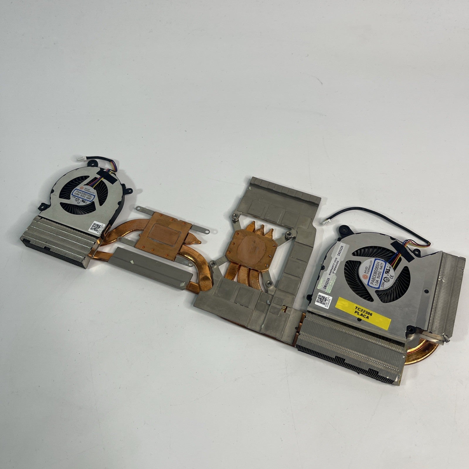 Genuine MSI Katana GF66 12UE Cpu & Gpu Cooling Fans & Heatsink E330801