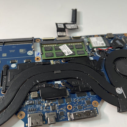 Dell Alienware 13 Motherboard i7-5500u 2.40GHz Heatsink + Fans WORKING