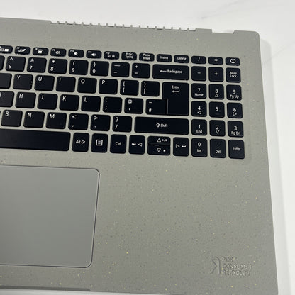 Genuine Acer Aspire Vero AV15-51 Palmrest UK Keyboard with Trackpad Grade A.