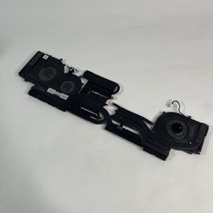 Genuine Grey msi z17 ms-17n1 Cpu & GPU Cooling Fans + Heatsink 0402140