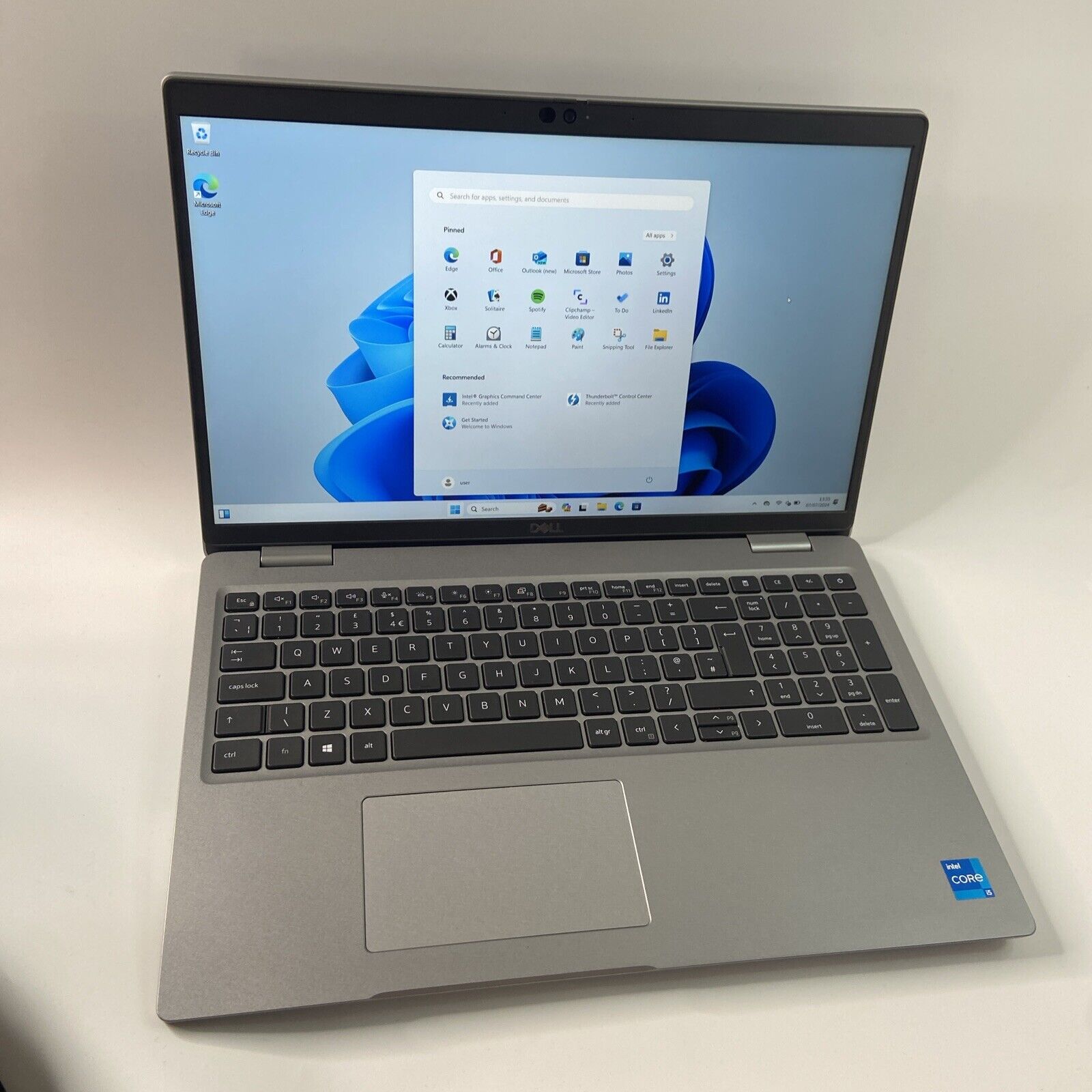 Dell Latitude 5520 15.6” Laptop Intel Core i5-1145G7 16GB RAM 256GB SSD Win 11