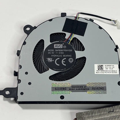 Lenovo Ideapad 5 15ITL05 15IIL05 CPU Cooling Heatsink & Fan 5F10S13906