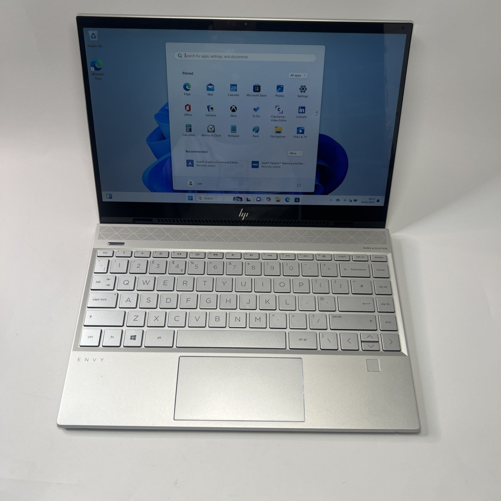 HP Envy 13-aq0003na Core i7-8565U 13.3" 16GB RAM 1TB SSD Touchscreen Windows 11