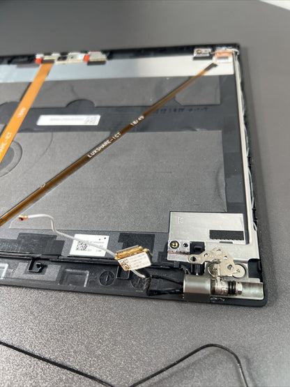 Lenovo ThinkPad T480 Laptop LCD Back Cover Top Case Black Hinges Cables