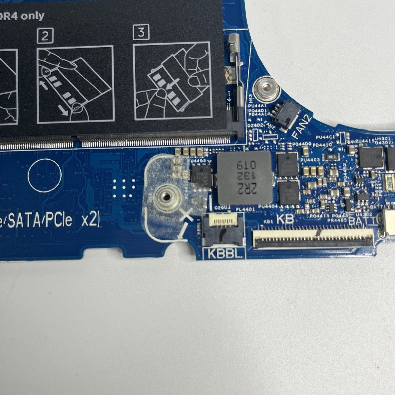 Genuine Dell Inspiron 15 7510 i7-11800H Mortherboard RTX 3050 Working 