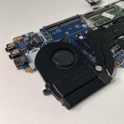 Dell Alienware 13 Motherboard i7-5500u 2.40GHz Heatsink + Fans WORKING