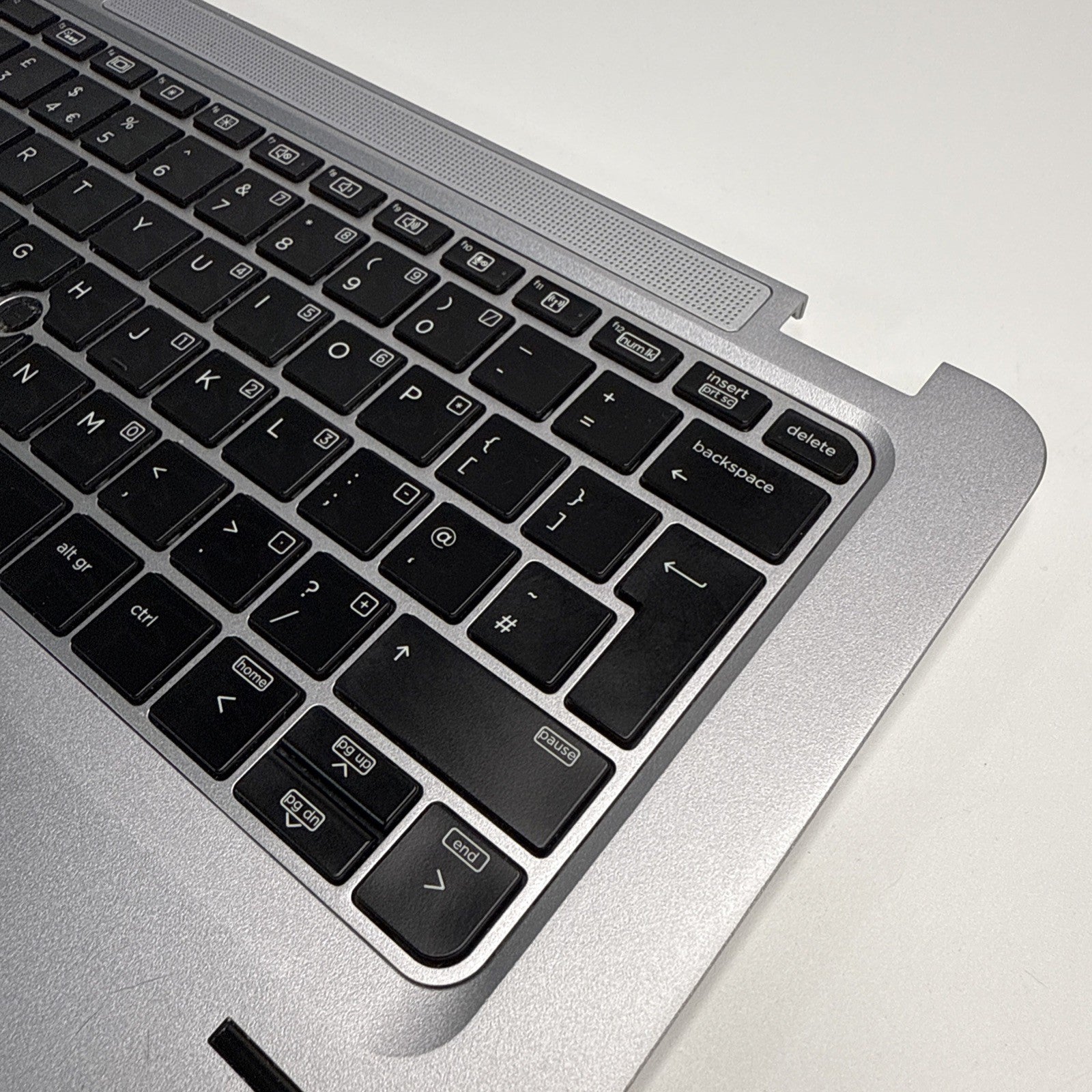 Genuine HP EliteBook 820 G3 Palmrest UK Keyboard 821692-001 Silver