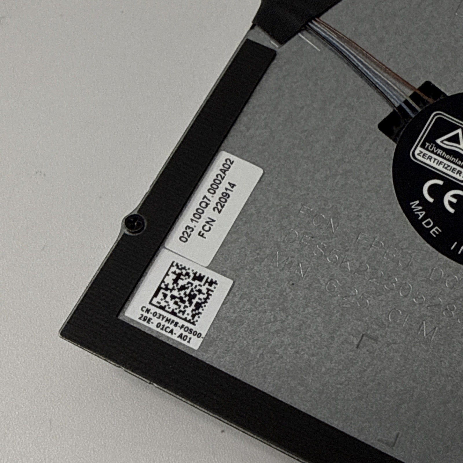 Dell Latitude 5530 Genuine CPU Cooling Fan 03YMFS