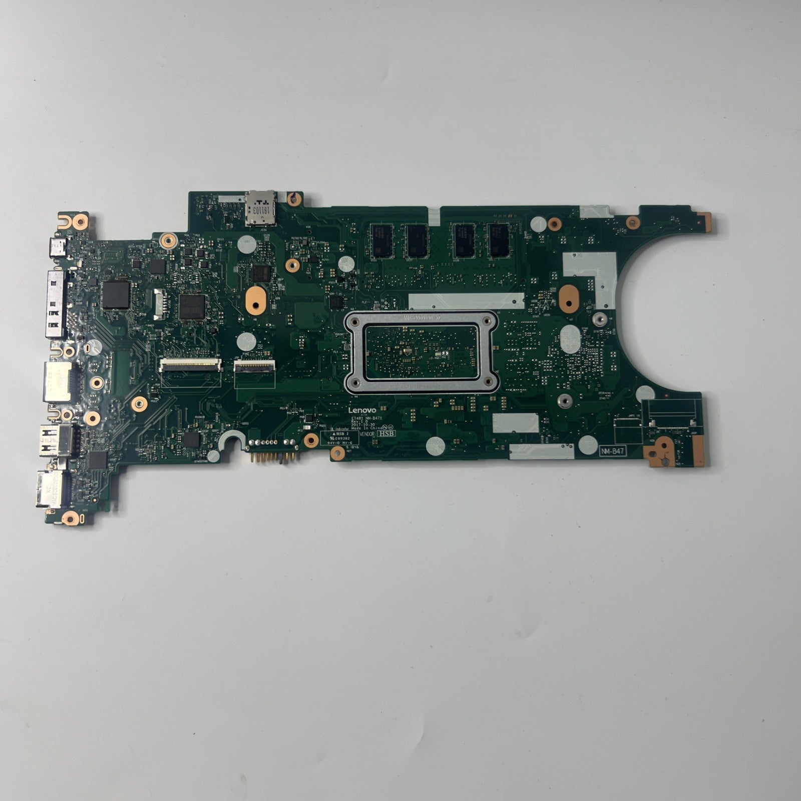 Lenovo ThinkPad T480s Core  i5-8250U 1.60GHz 8GB Motherboard Working Read Desc