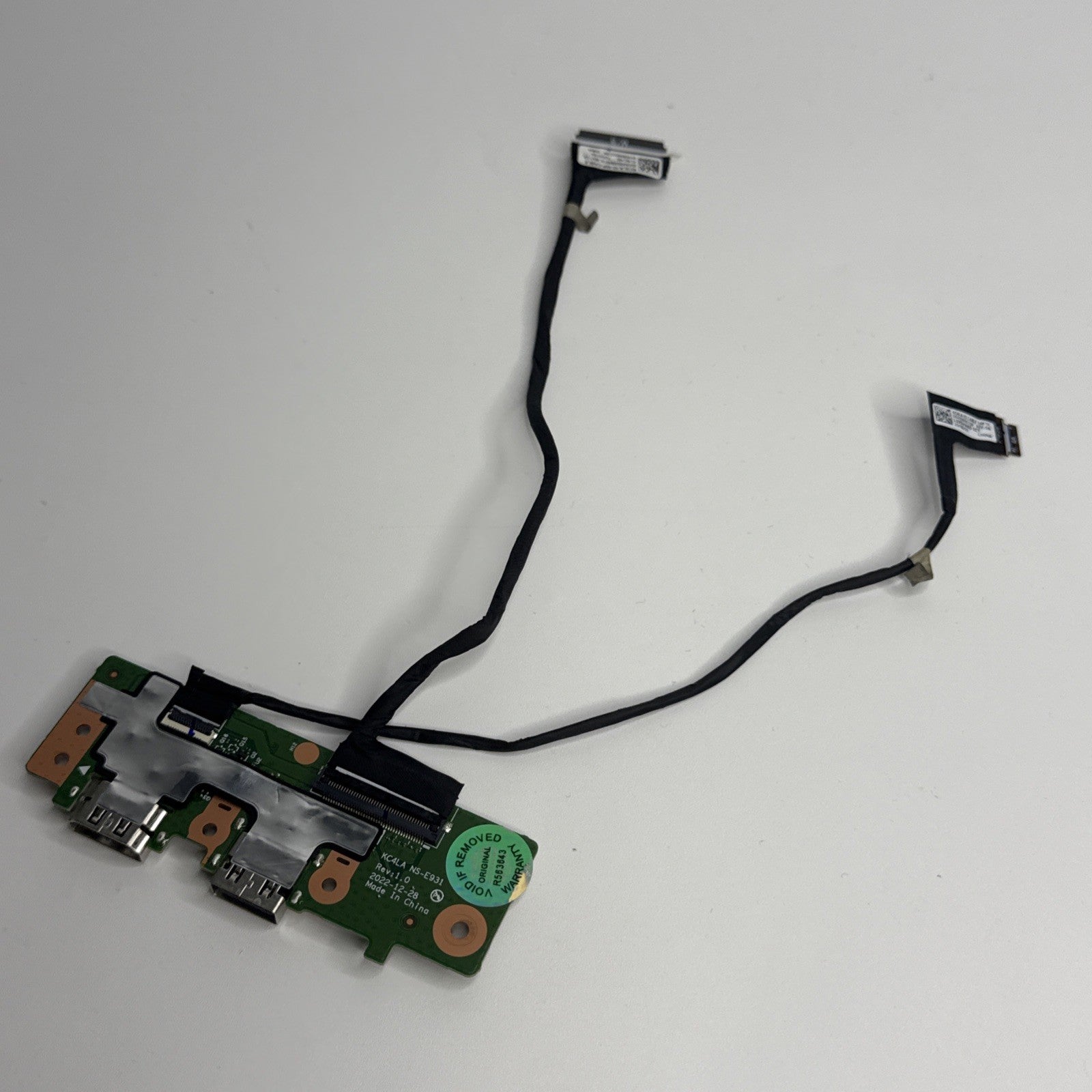 Lenovo IP Slim 3 Chrome 14IAN8 USB HDMI Port Board NS-E931 + Connectors