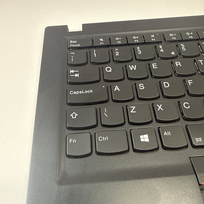 Genuine Lenovo T490s Palmrest Assembly UK Keyboard    Black AM1BR000500.