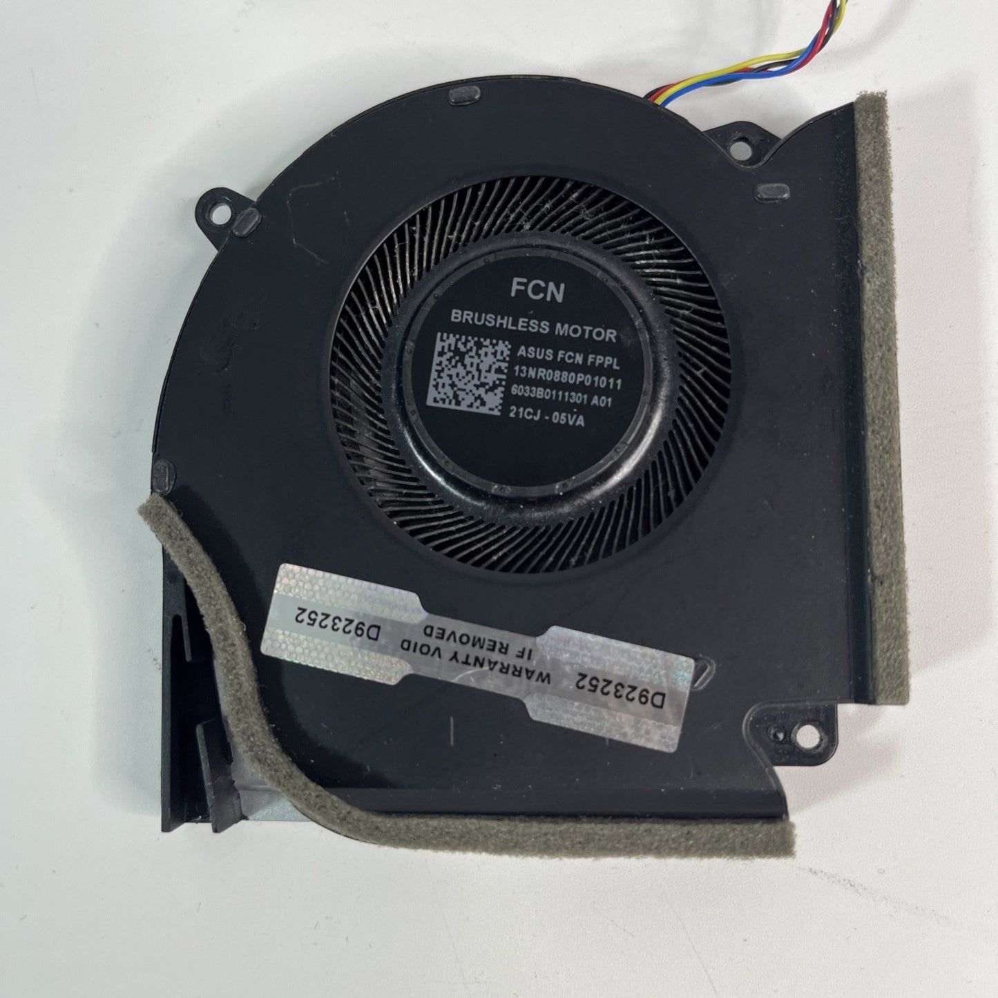 Genuine Black Asus ROG Strix G15 G513RW Cpu & GPU Cooling Fans 14NR0880p0