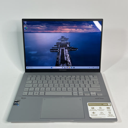 ASUS ZenBook 14 Ux3402V OLED 90Hz Laptop- i5-1340P,16GB RAM,256GB SSD,Windows 11