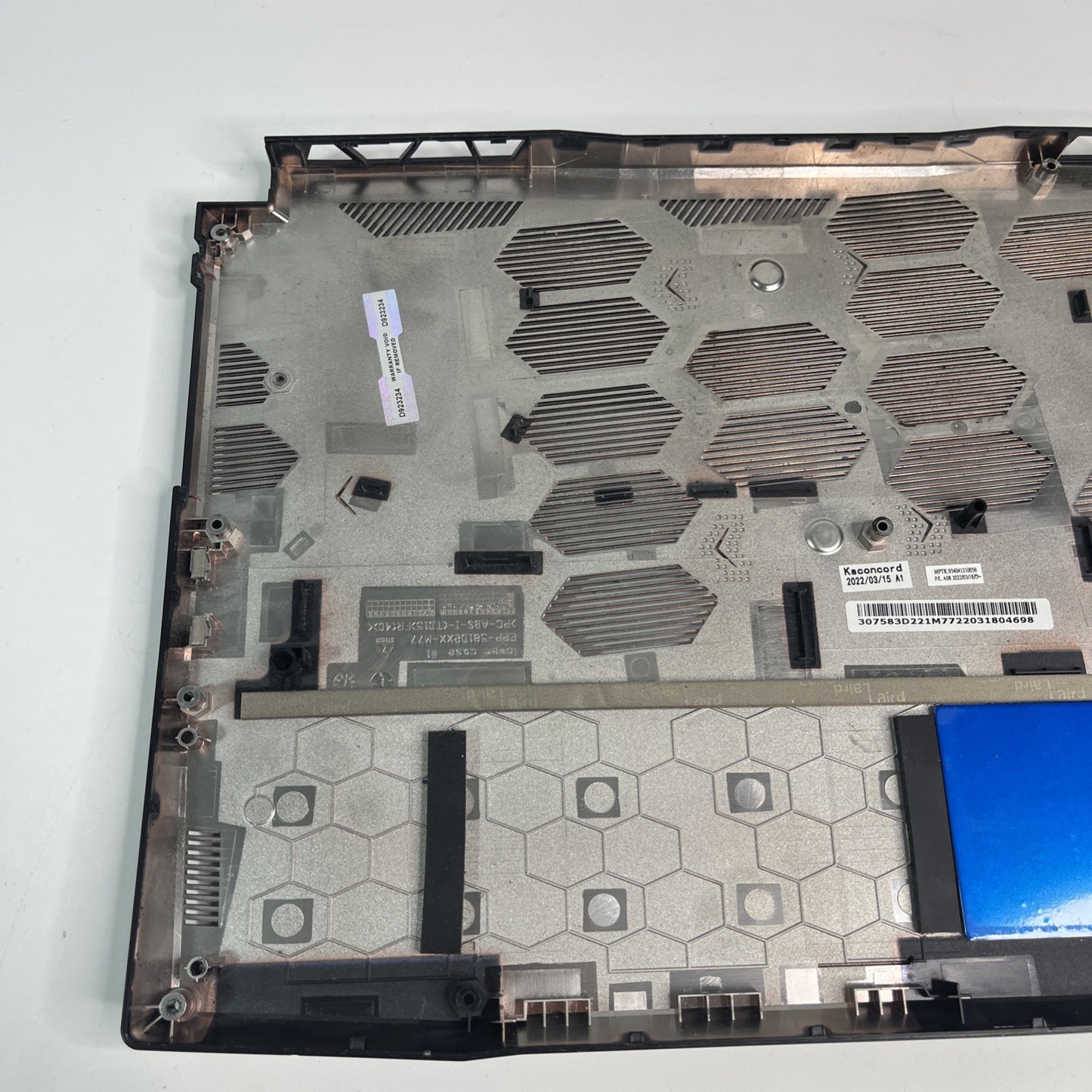 MSI Katana GF66 12UE Base Cover Bottom Case 307-583D221-M77 MS-1584