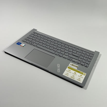Genuine Silver Asus VB 15 X1504ZA Palmrest, Keyboard& Speaker 13N1-GVM0401.#G A