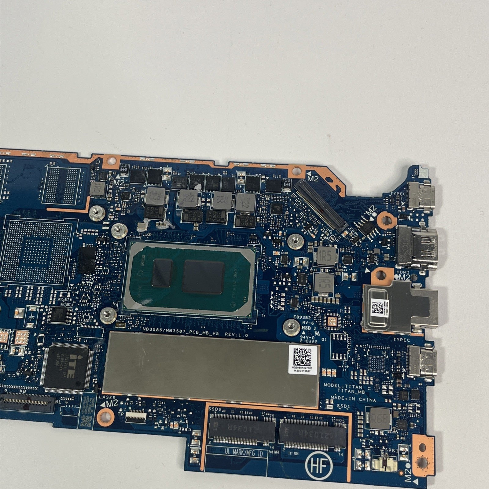 Genuine Samsung Galaxy NP750XDA Motherboard I7-1165G7 2.80GHZ NB3586/NB3587
