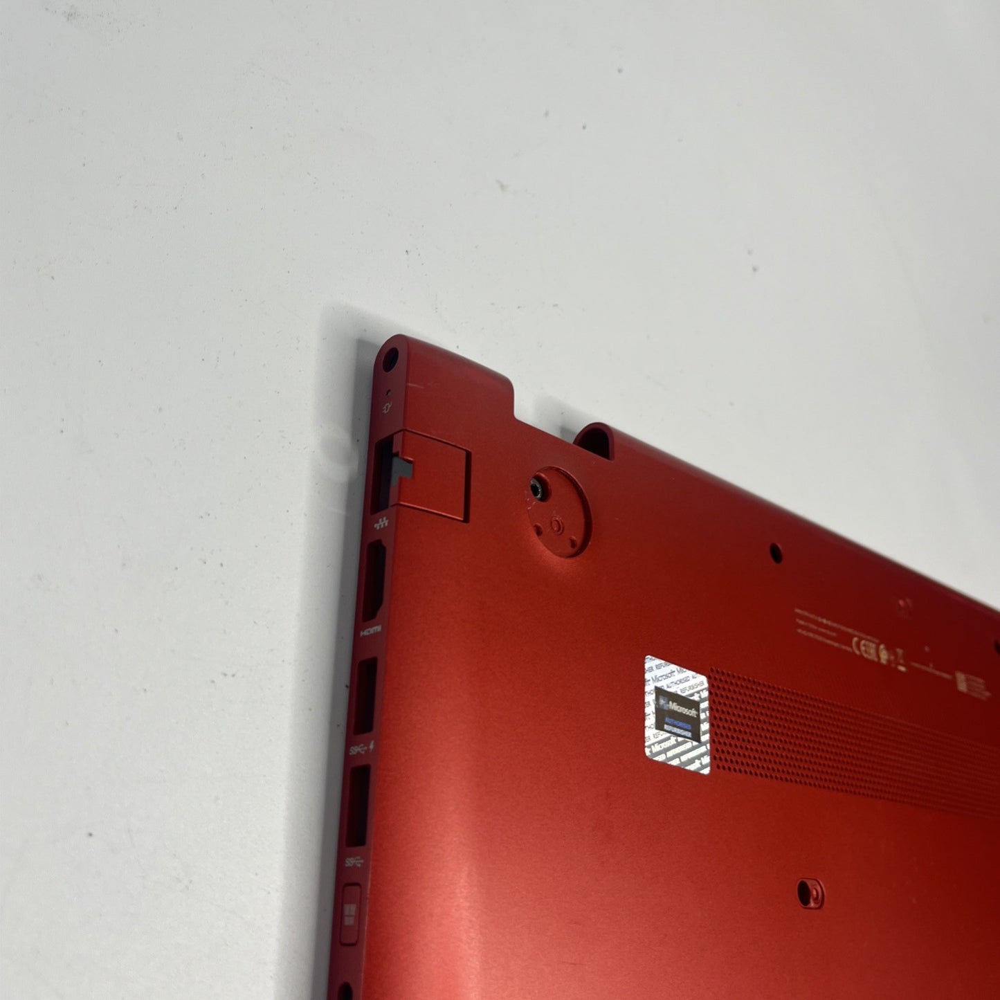 Genuine Red Hp Pavilion 15-BK060SA Bottom Base Cover Case, Speakers+ Usb Board.