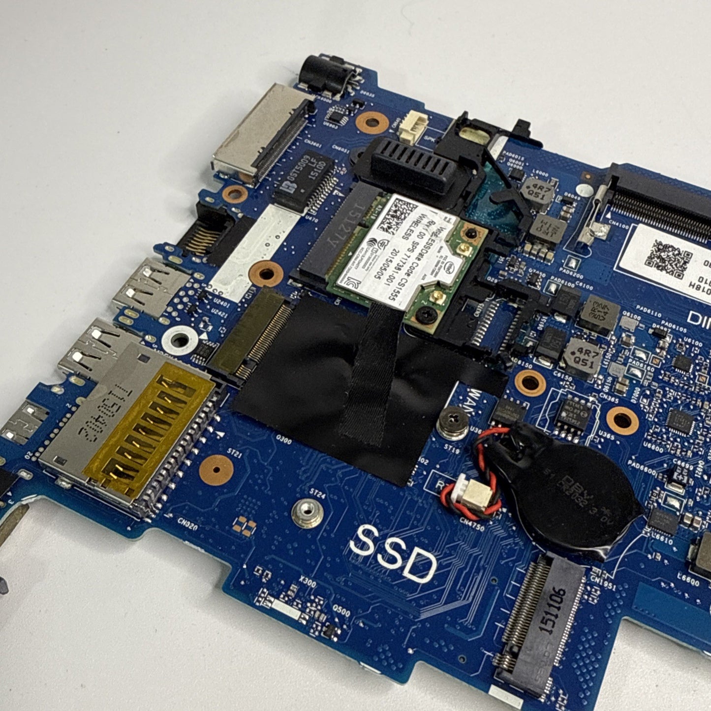 HP EliteBook 840 G1 Laptop i5-4300u Motherboard 730803-601 + Heatsink +Fan +USB