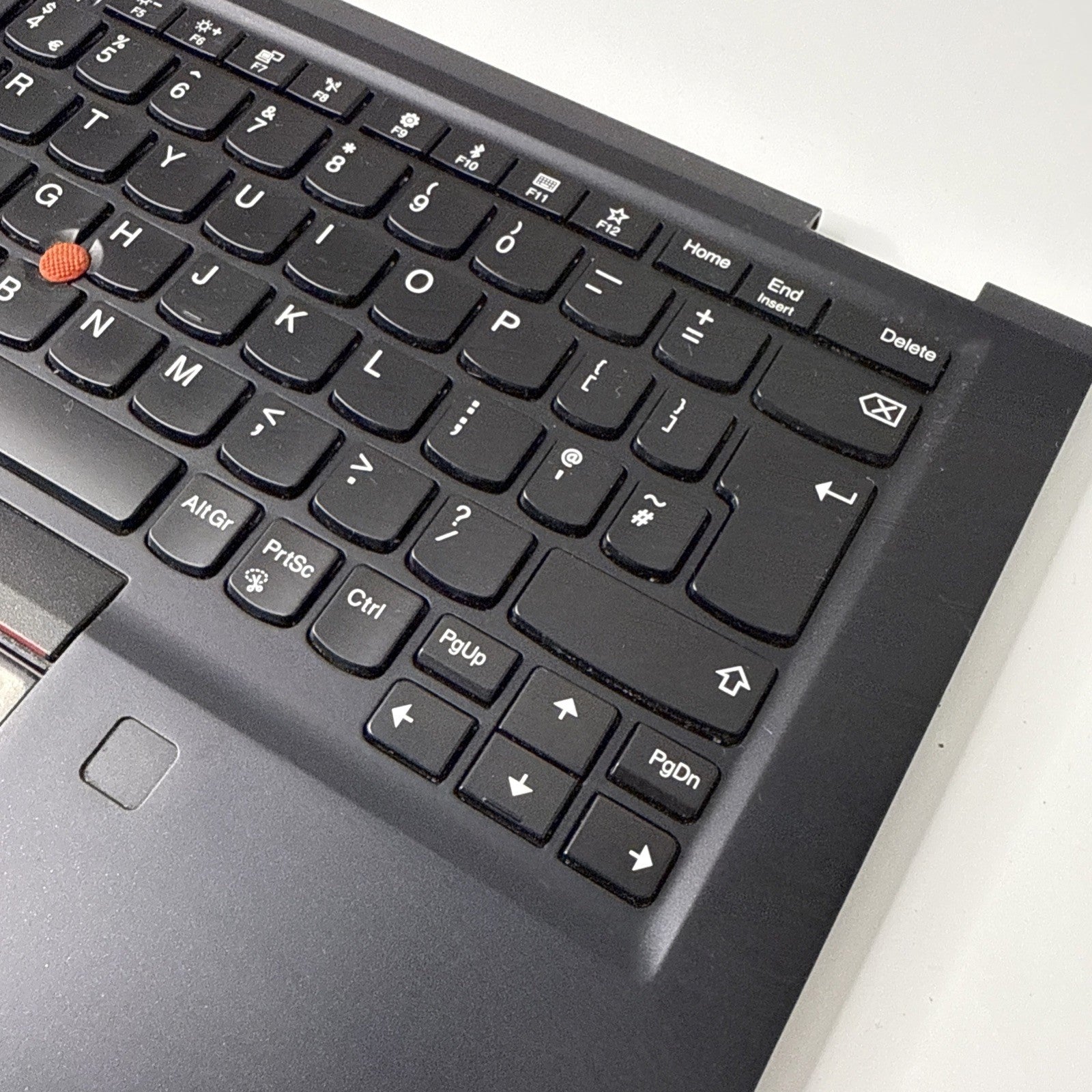Genuine Lenovo x390 yoga Palmrest Assembly UK Keyboard (1 Key Missing)