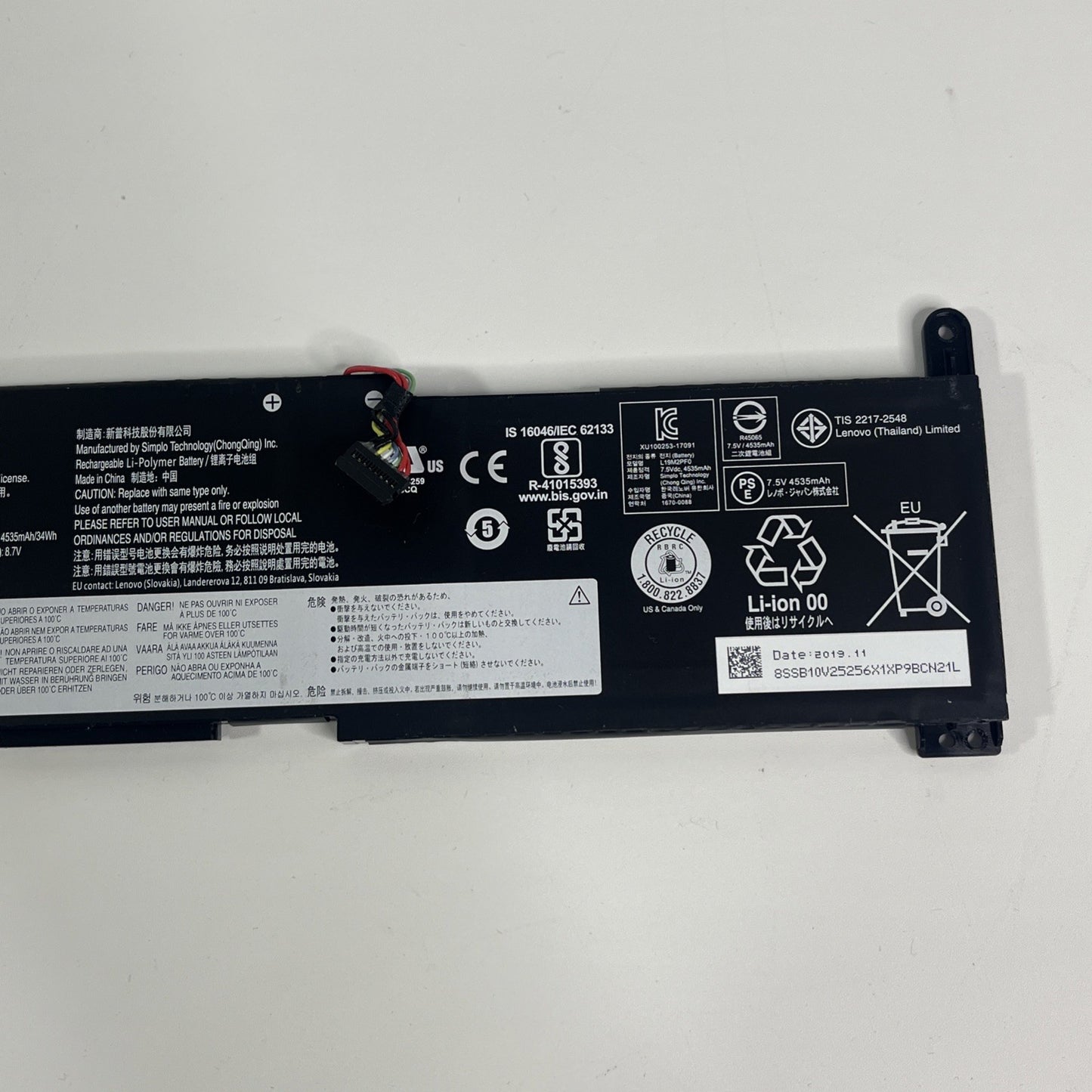 Genuine Lenovo IdeaPad SLIM 1-14AST-05, L19M2PF0, L19C2PF0 Laptop Battery |