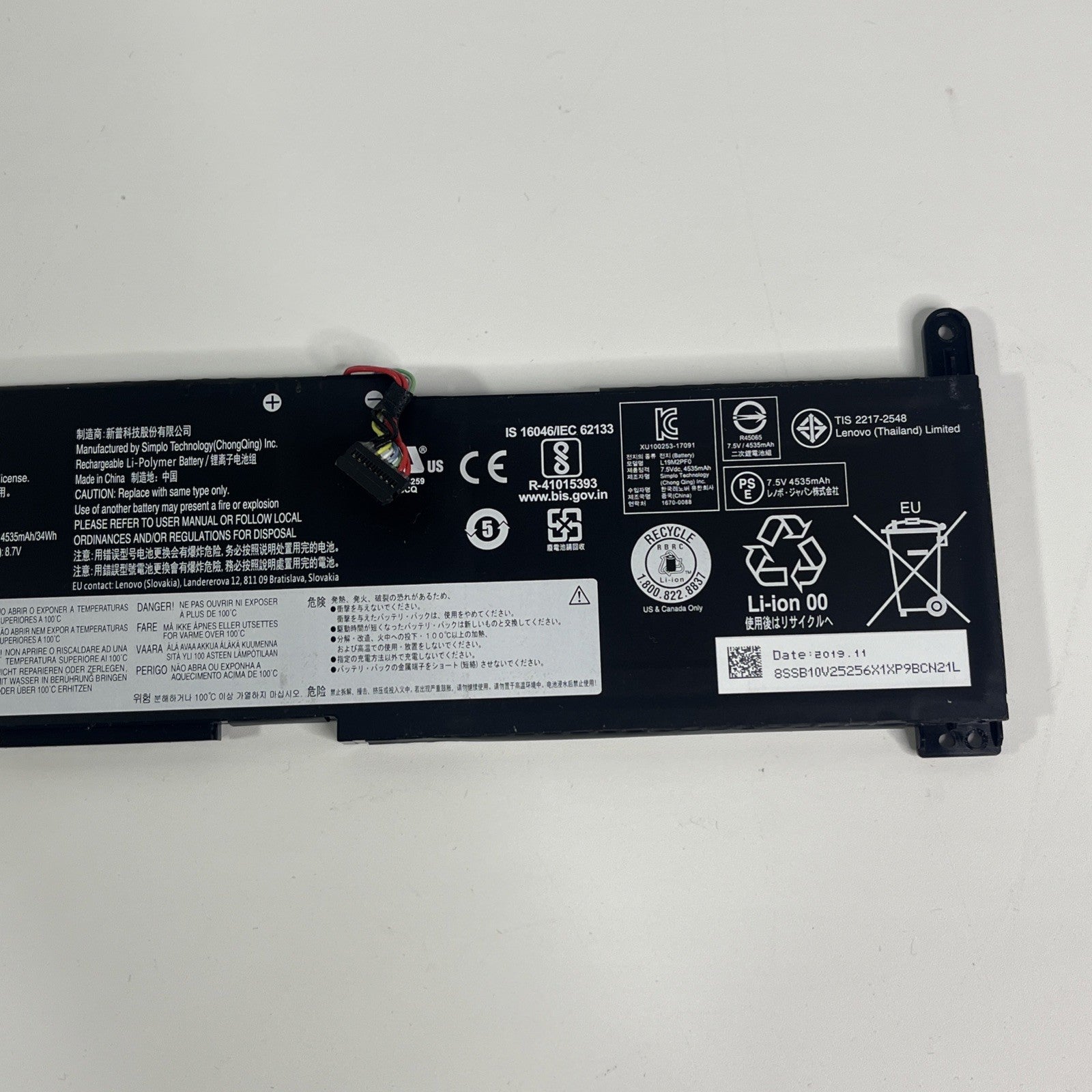 Genuine Lenovo IdeaPad SLIM 1-14AST-05, L19M2PF0, L19C2PF0 Laptop Battery |