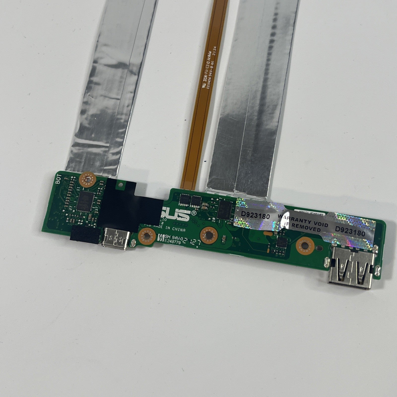 Asus Chromebook CX1101CM USB & UBS-C Port I/O Board 60NX04G0-IO1020 & Cables