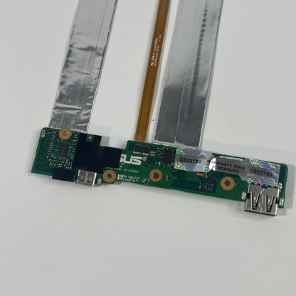 Asus Chromebook CX1101CM USB & UBS-C Port I/O Board 60NX04G0-IO1020 & Cables
