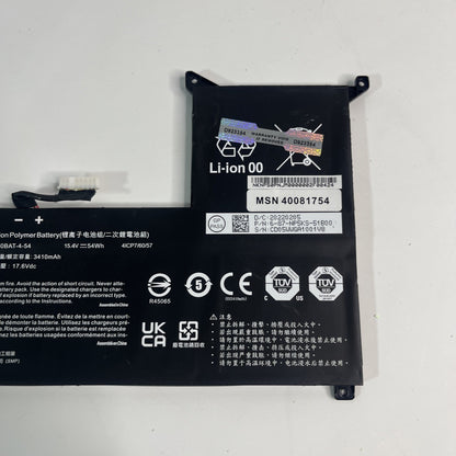 NP50BAT-4-54  54Wh NP50BAT-4 FOR Medion Erazer Crawler E30 battery