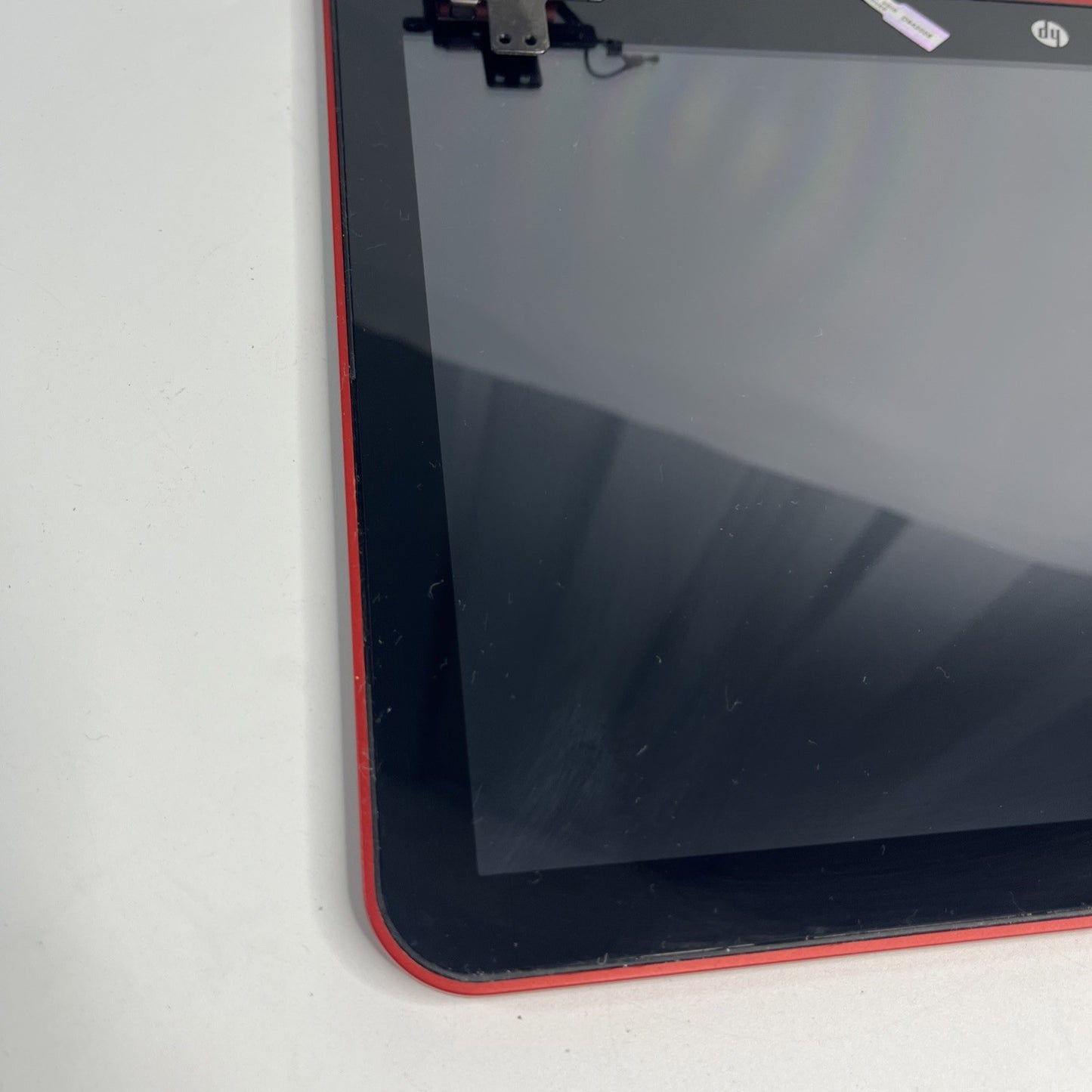Genuine RED HP Pavilion X360 15-BK060sa Complete Screen Assembly Top Lid Cover