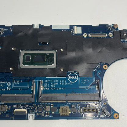 Genuine Dell Latitude 5500 Motherboard i7-8665U 1.90GHz. Mdm Lock