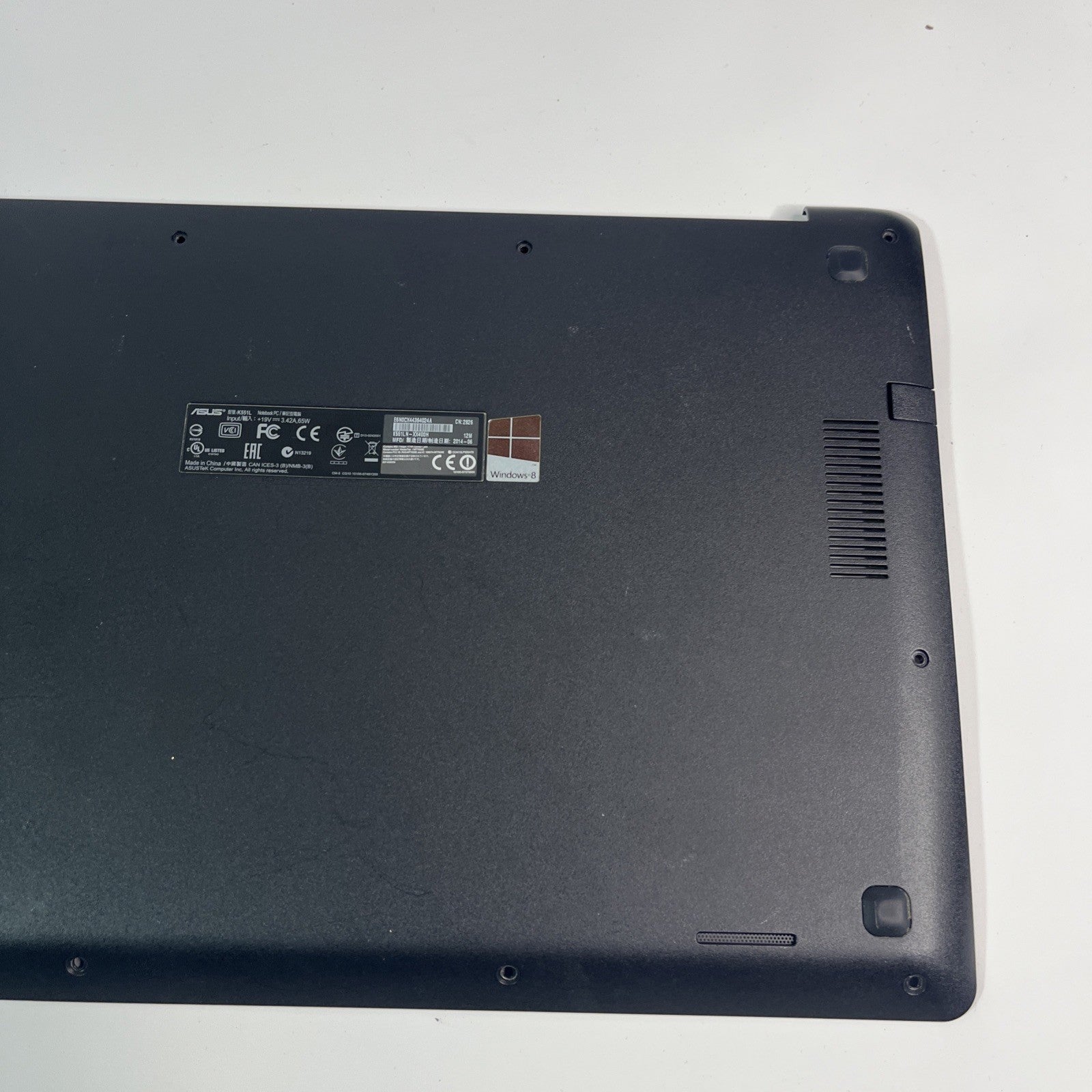 Genuine Black Asus K551L Series Bottom Base Cover 13NB0262AP0201