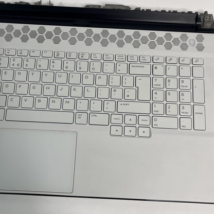 Genuine Dell Alienware M17 R3 Palmrest,keyboard,trackpad 02Y8GG. Missing Cable