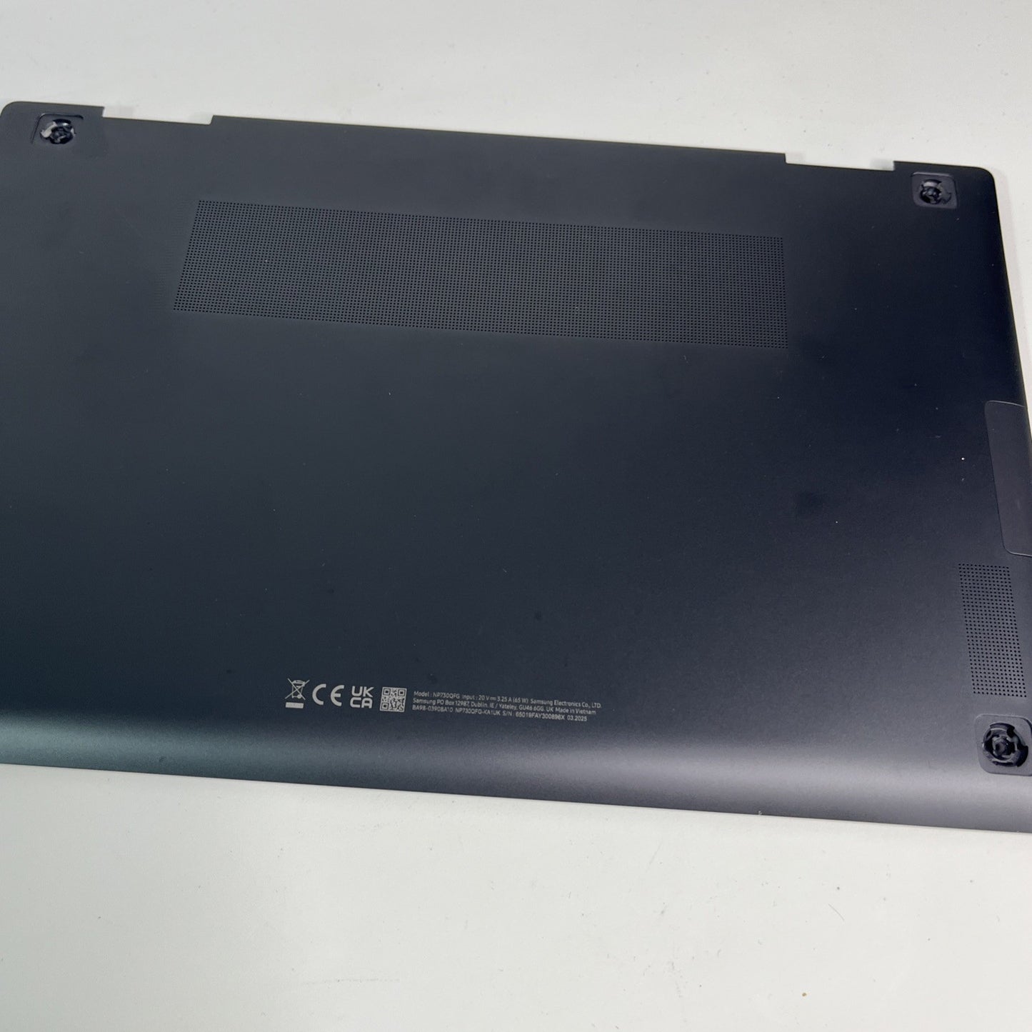 Samsung Galaxy Book3 360 NP730QFG Bottom Base HDD Ram Memory Cover Housing